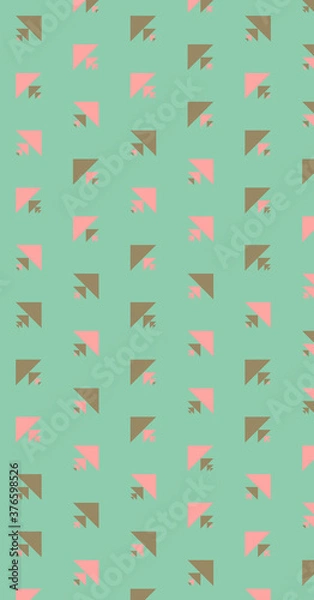 Fototapeta Abstract Color Halftone Dots generative art background illustration