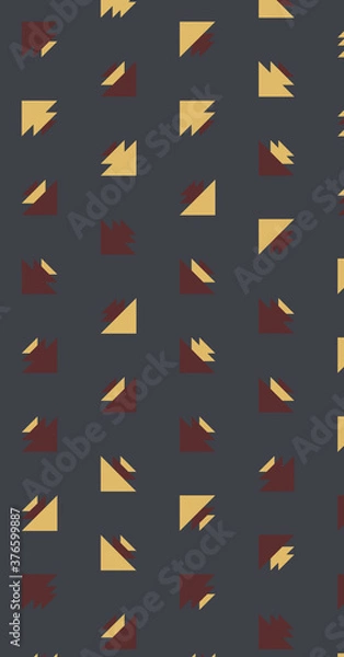 Fototapeta Abstract Color Halftone Dots generative art background illustration