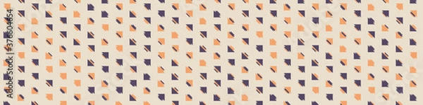 Fototapeta Abstract Color Halftone Dots generative art background illustration