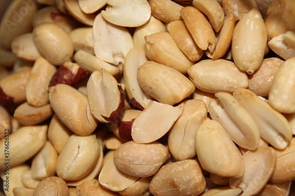 Obraz nuts on a table