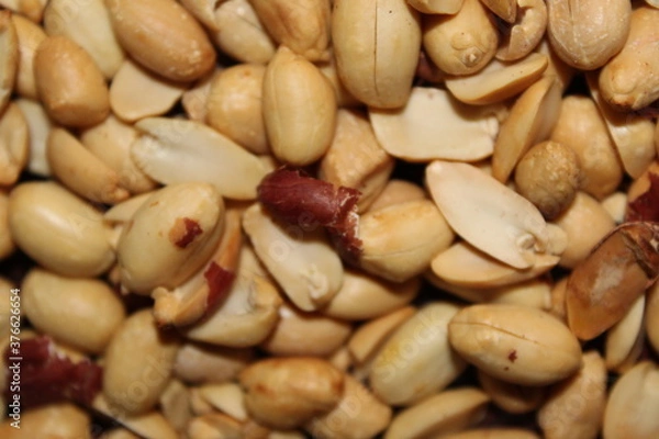 Obraz nuts on a table