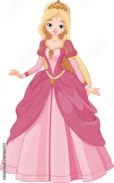 Obraz Piękna księżniczka