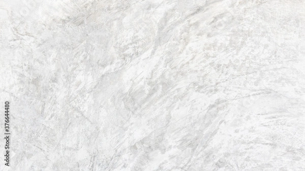 Fototapeta White cement wall background in vintage style for graphic design or wallpaper. Pattern of soft concrete floor in retro concept.