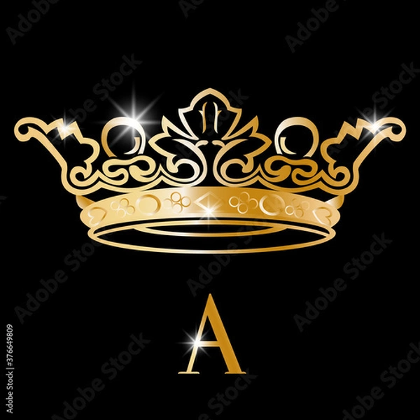 Obraz golden crown