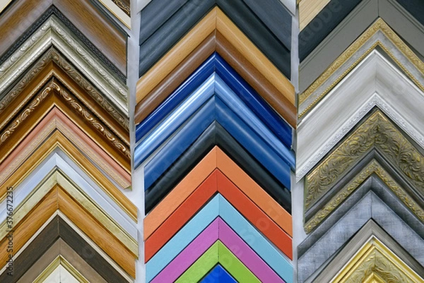 Fototapeta Various picture frames samples