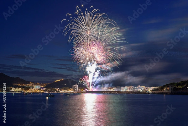 Fototapeta Fuegos artificiales