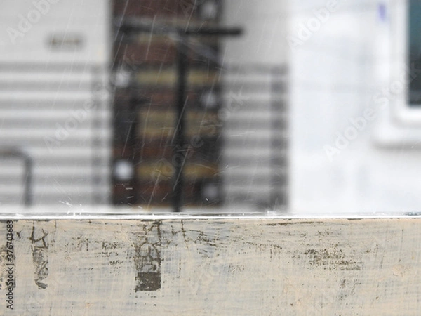 Obraz construction site in the city