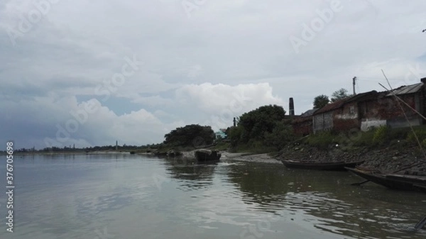 Obraz A day out at the riverside