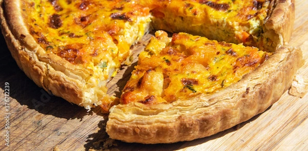 Obraz Chrupiące quiche.