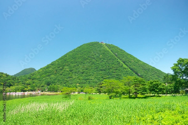 Obraz 日本、群馬県、榛名山