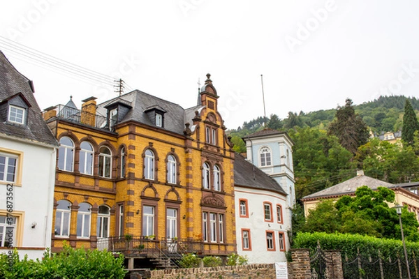 Obraz Historic house front, tourism region Cochem, Germany