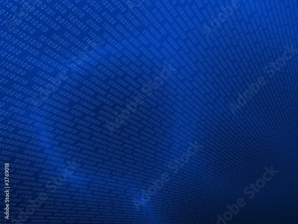 Fototapeta binärer hintergrund