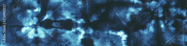 Fototapeta Abstract Asian Print. Air Aquarelle. Ink Cold