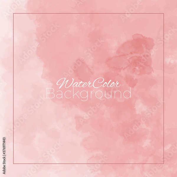 Obraz Abstract  watercolor background Premium Vector
