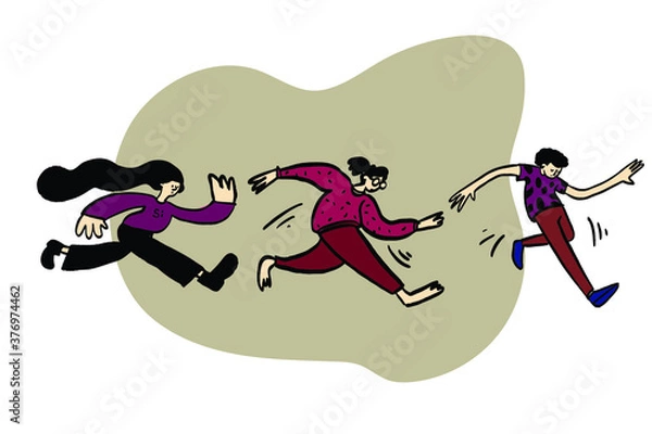 Fototapeta people jimp