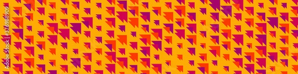 Fototapeta Abstract Color Halftone Dots generative art background illustration