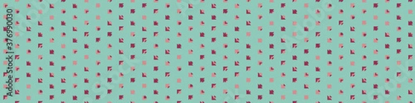 Fototapeta Abstract Color Halftone Dots generative art background illustration