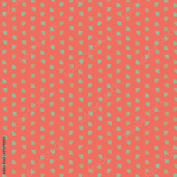 Fototapeta Abstract Color Halftone Dots generative art background illustration
