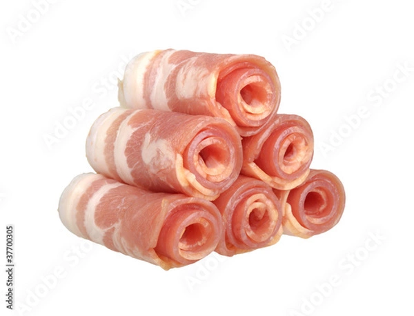 Obraz rolled bacon