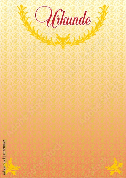 Obraz urkunde_muster_1