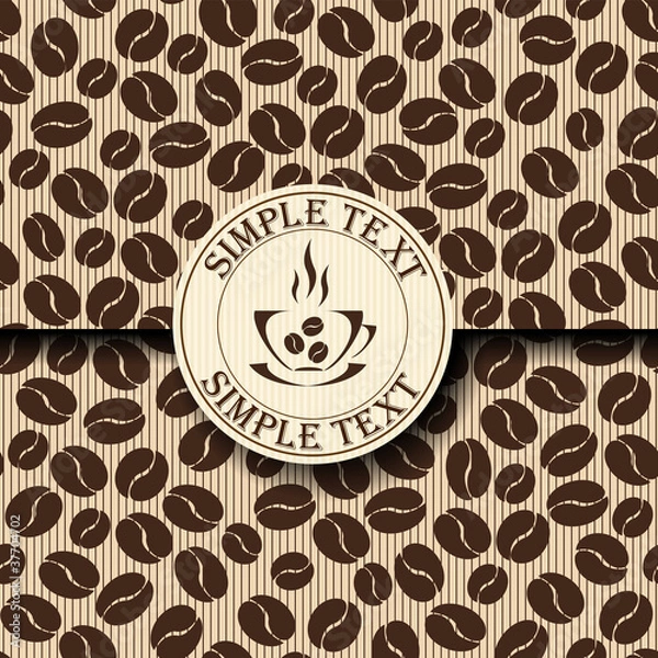 Obraz Template Coffee shop menu