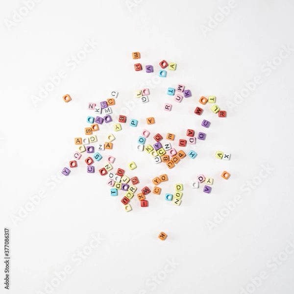 Obraz colotful ABC character
