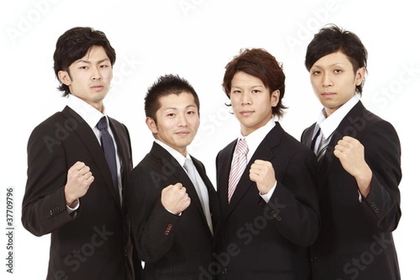 Fototapeta 男性・ビジネス・複数