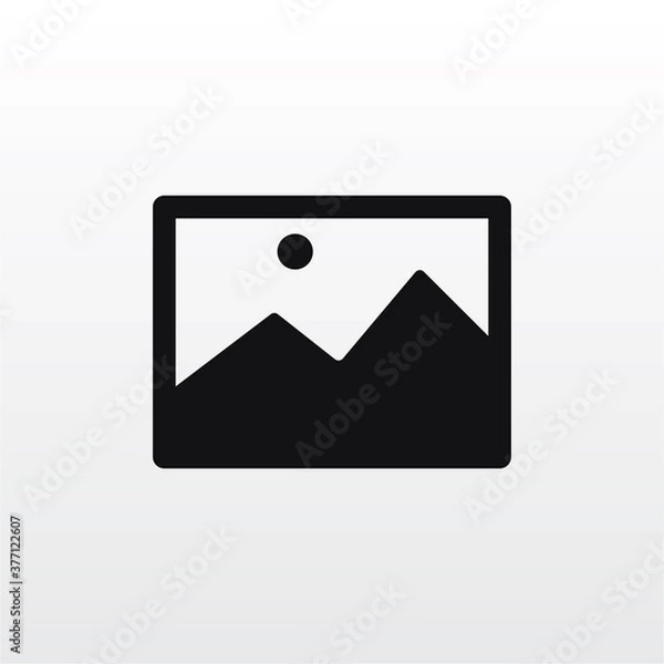 Fototapeta Image icon vector . Picture sign
