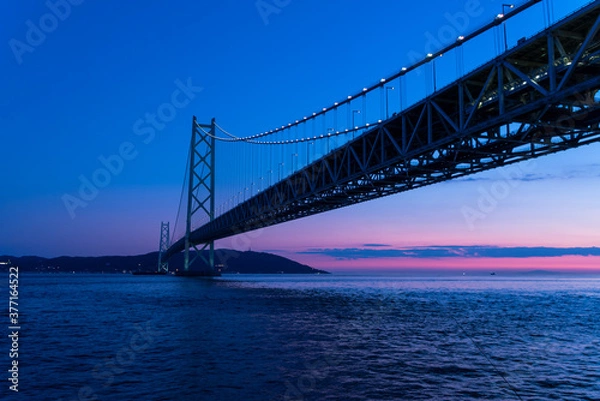 Fototapeta 明石海峡大橋
