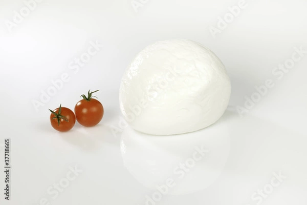 Fototapeta pomodori e  mozzarella