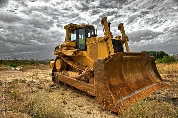 Obraz old caterpillar