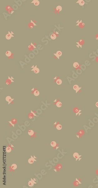 Obraz Abstract Color Halftone Dots generative art background illustration