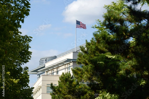 Obraz Botschaft der USA in Berlin, Deutschland
