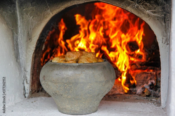 Fototapeta Russian stove 