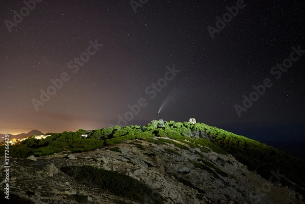 Fototapeta Cometa Neowise