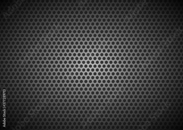 Fototapeta Metal plate texture background. 3d illustration
