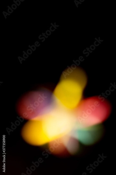Obraz abstract colorful lights