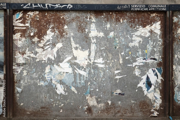 Obraz Affissioni e poster comunali