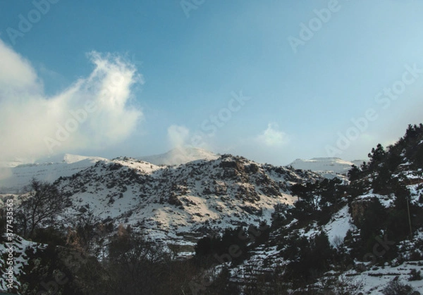 Obraz snow covered mountain
