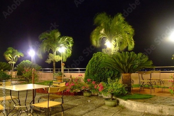 Obraz Terrasse de nuit, Vietnam