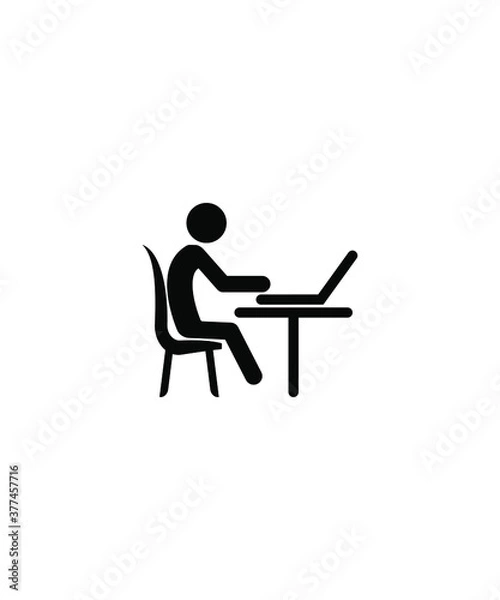 Fototapeta work icon,vector best flat icon.
