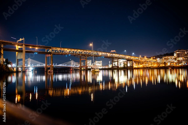 Obraz bridge over the river