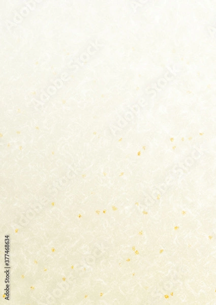 Obraz 金箔を散りばめた　雲竜和紙風　背景素材（金色）