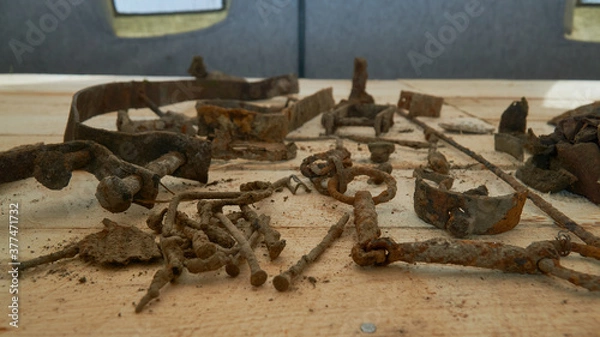 Obraz World War II Archaeological Finds