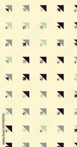 Obraz Abstract Color Halftone Dots generative art background illustration