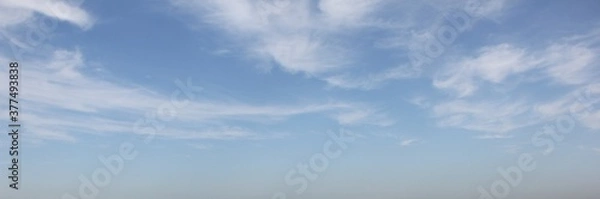 Obraz 爽やかな青空と白い雲