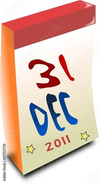 Obraz happy new year 2012