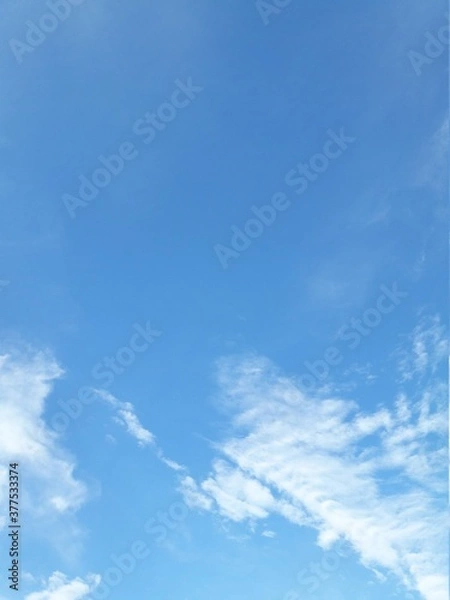 Obraz blue sky with clouds