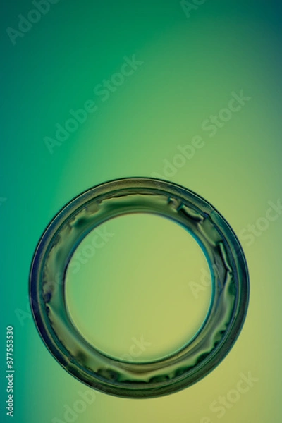 Obraz abstract background with circles geometric minimalism