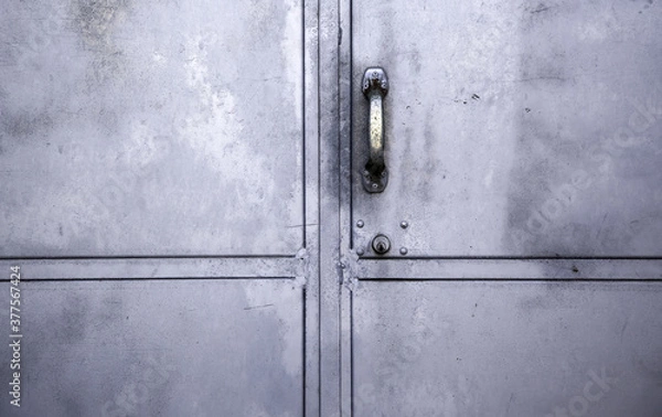 Fototapeta Metal door industry
